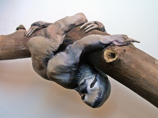 Three Toed Sloth Sculpture